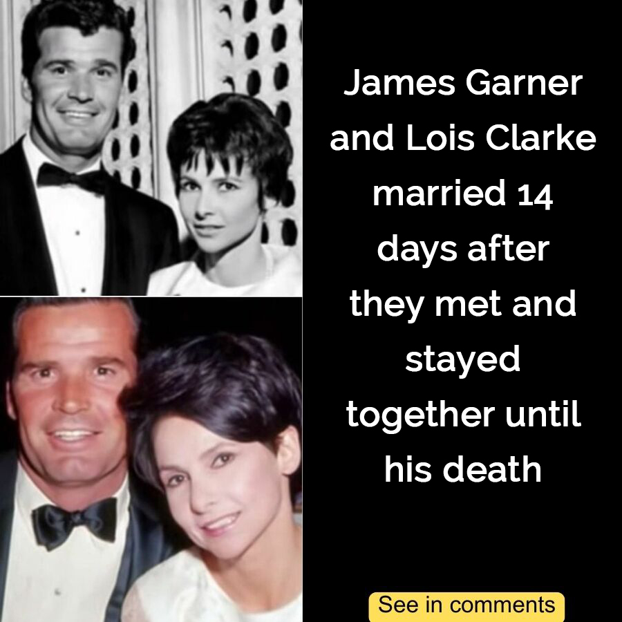 Lois Clarke and James Garner married just two weeks after meeting