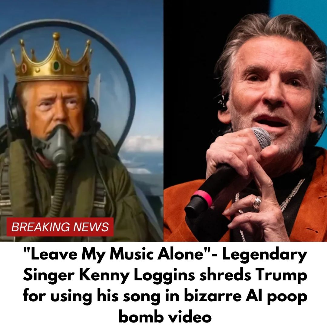 “Leave My Music Alone”- Kenny Loggins shreds Trump for using his song in bizarre AI poop bomb video