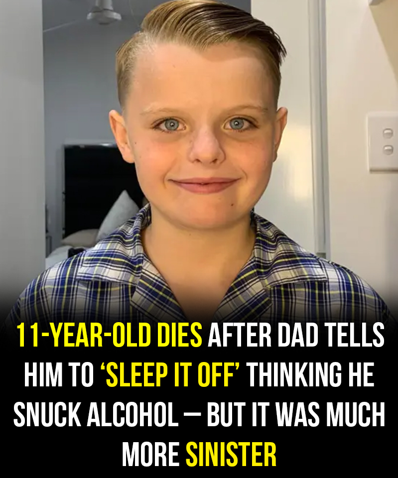 11-year-old dies after dad says to ‘sleep it off’ thinking he is drinking