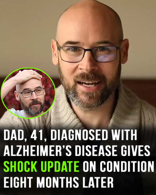 Dad, 41, diagnosed with Alzheimer’s disease gives shock update on condition eight months later