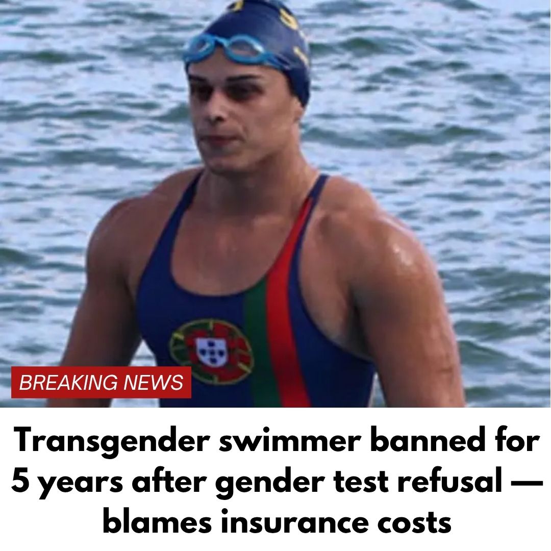 Transgender swimmer banned for 5 years after gender test refusal — blames insurance costs