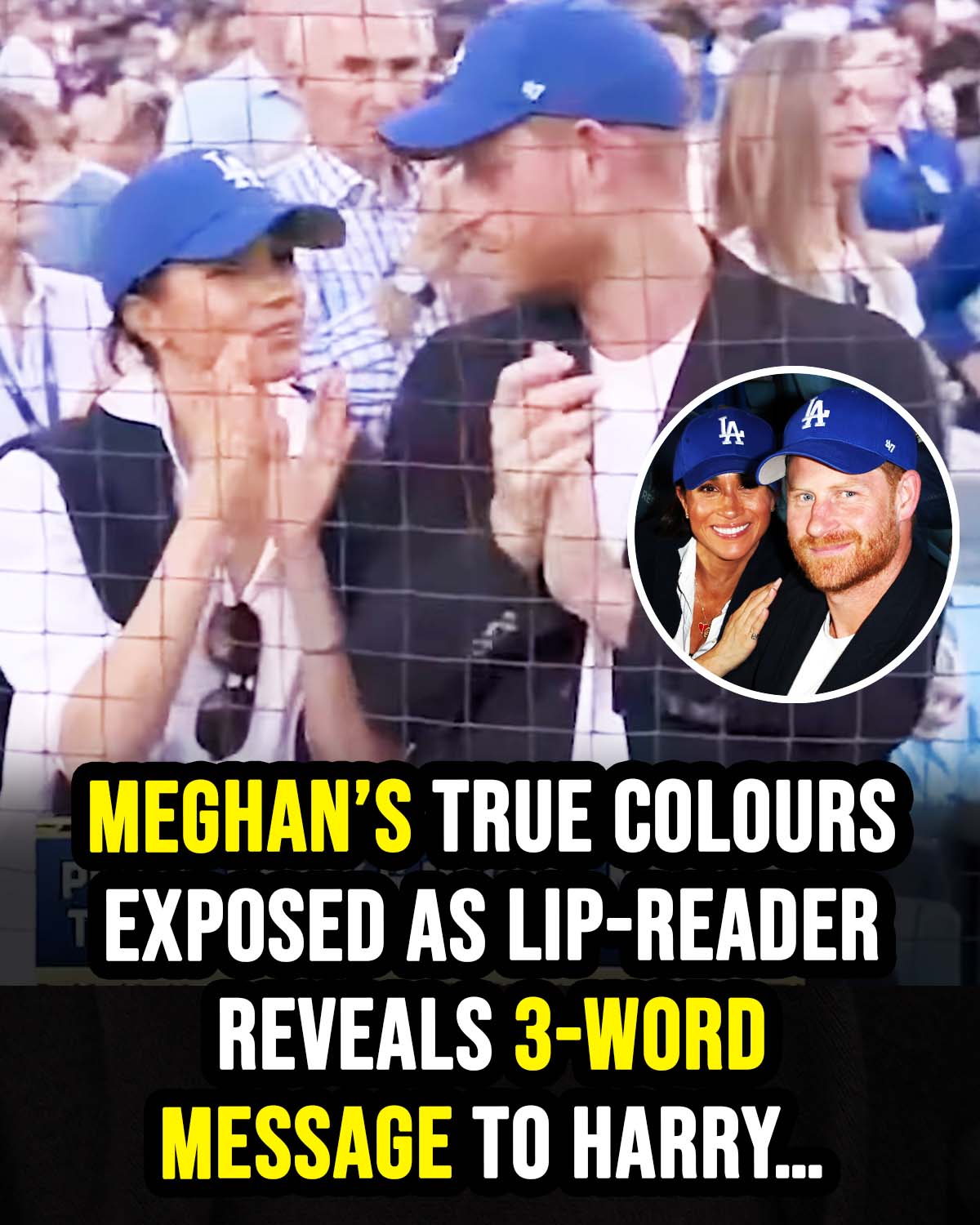 Meghan Markle’s true colours exposed as lip-reader reveals 3-word message to Harry