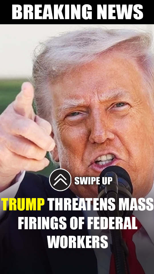 Trump threatens mass firings of federal workers if government shutdown isn’t averted, NBC News reports