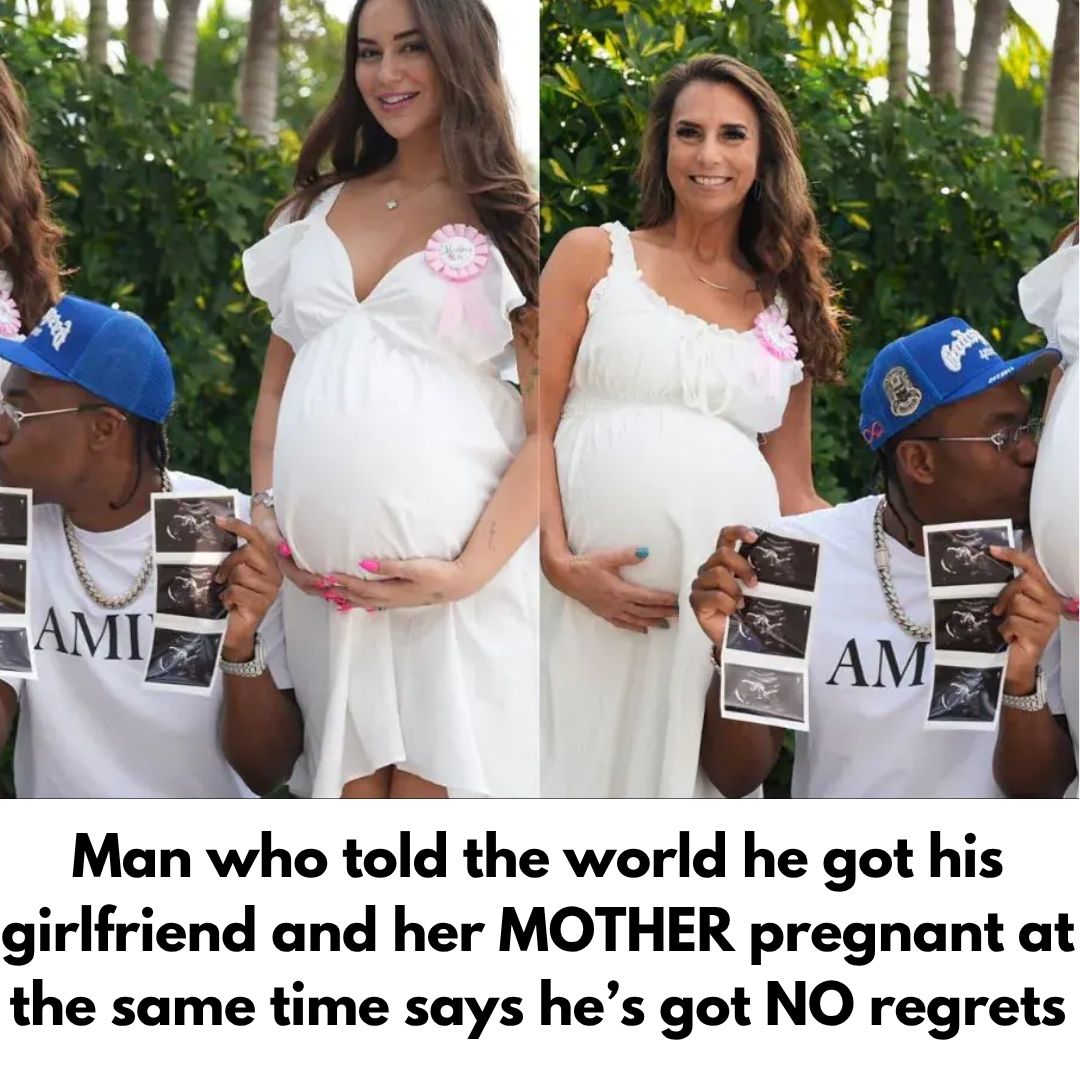 Man who told the world he got his girlfriend and her MOTHER pregnant at the same time says he’s got NO regrets