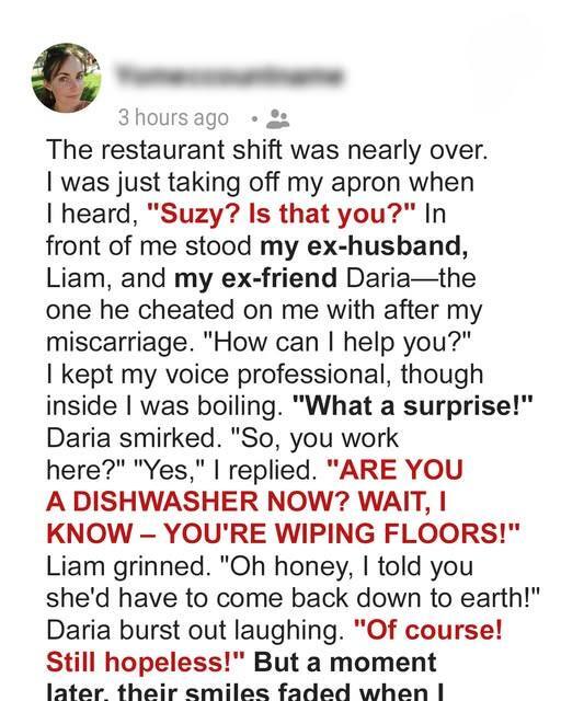 My Ex and His Partner Mocked Me — I Responded with Dignity