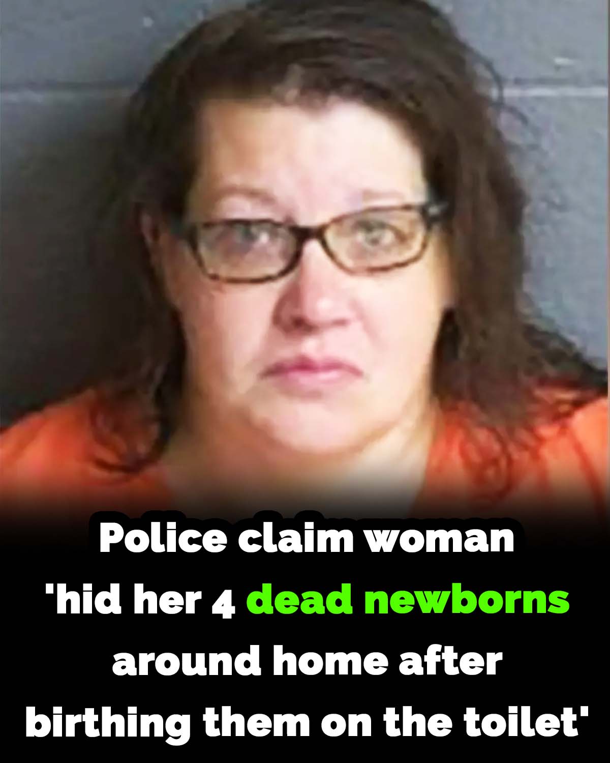 Police claim woman ‘hid her 4 dead newborns around home after birthing them on the toilet’