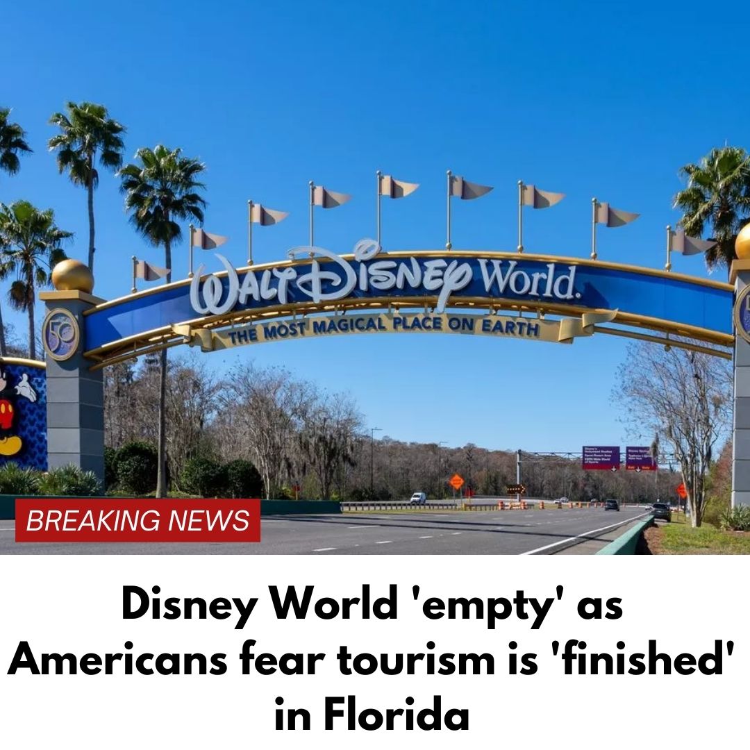 Disney World ’empty’ as Americans fear tourism is ‘finished’ in Florida