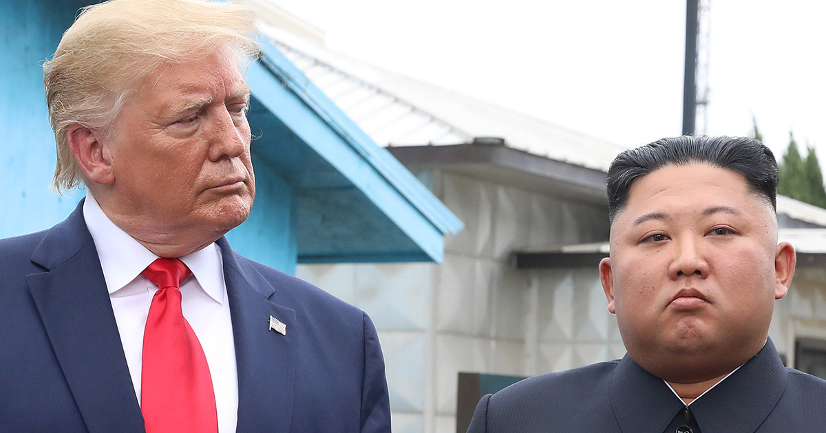 Kim Jong Un’s awkward answer then Trump asked to meet him in South Korea