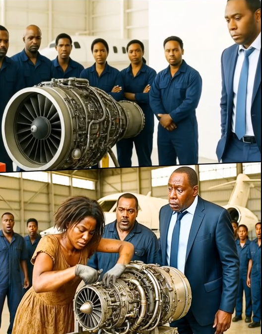If You Permit, I Will Fix It, No One Could Fix Billionaires Jet Engine Until A Homeless Girl Did