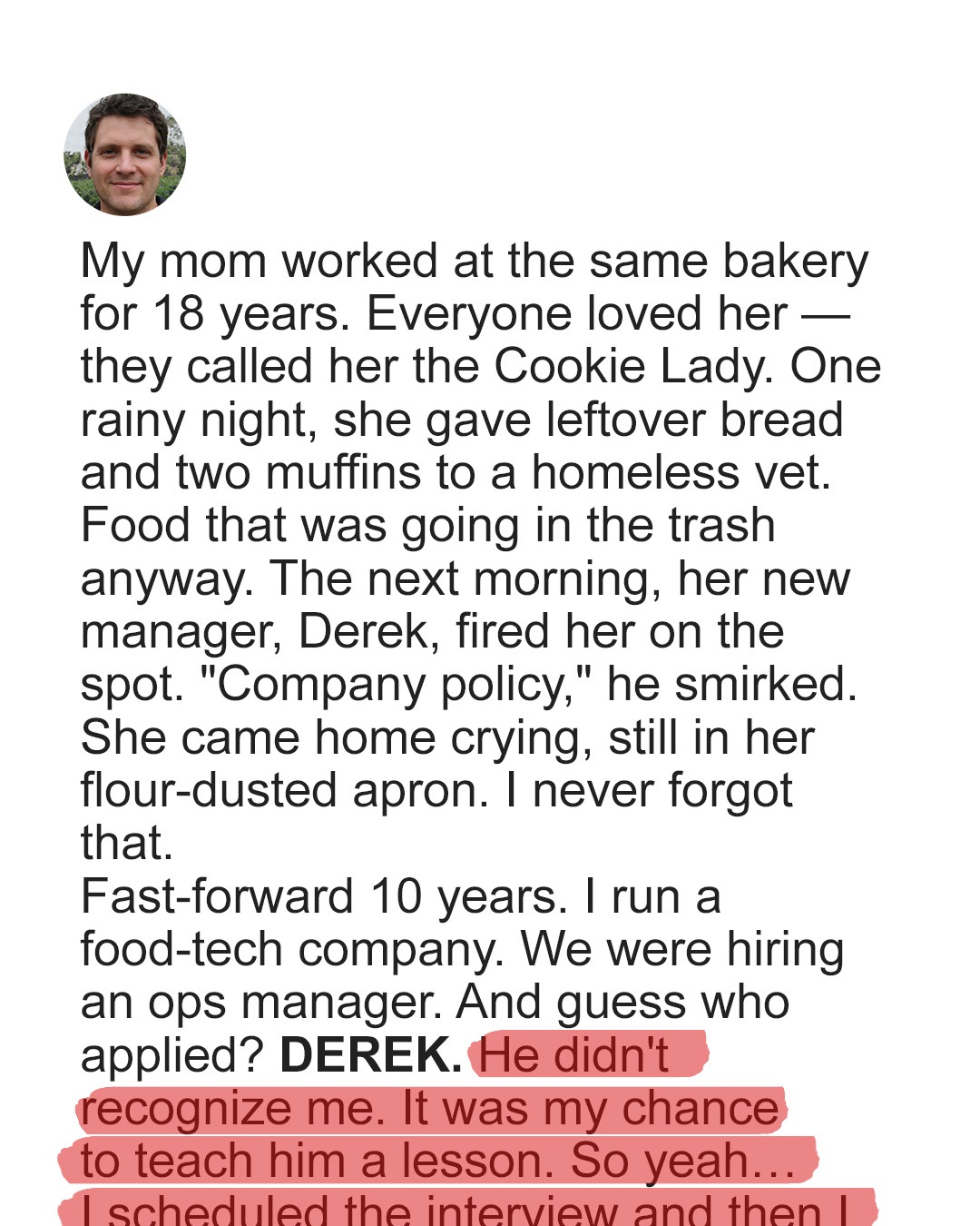 My Mom Got Fired by Her Manager for a Ridiculous Reason — but Karma Took Care of Him in the End