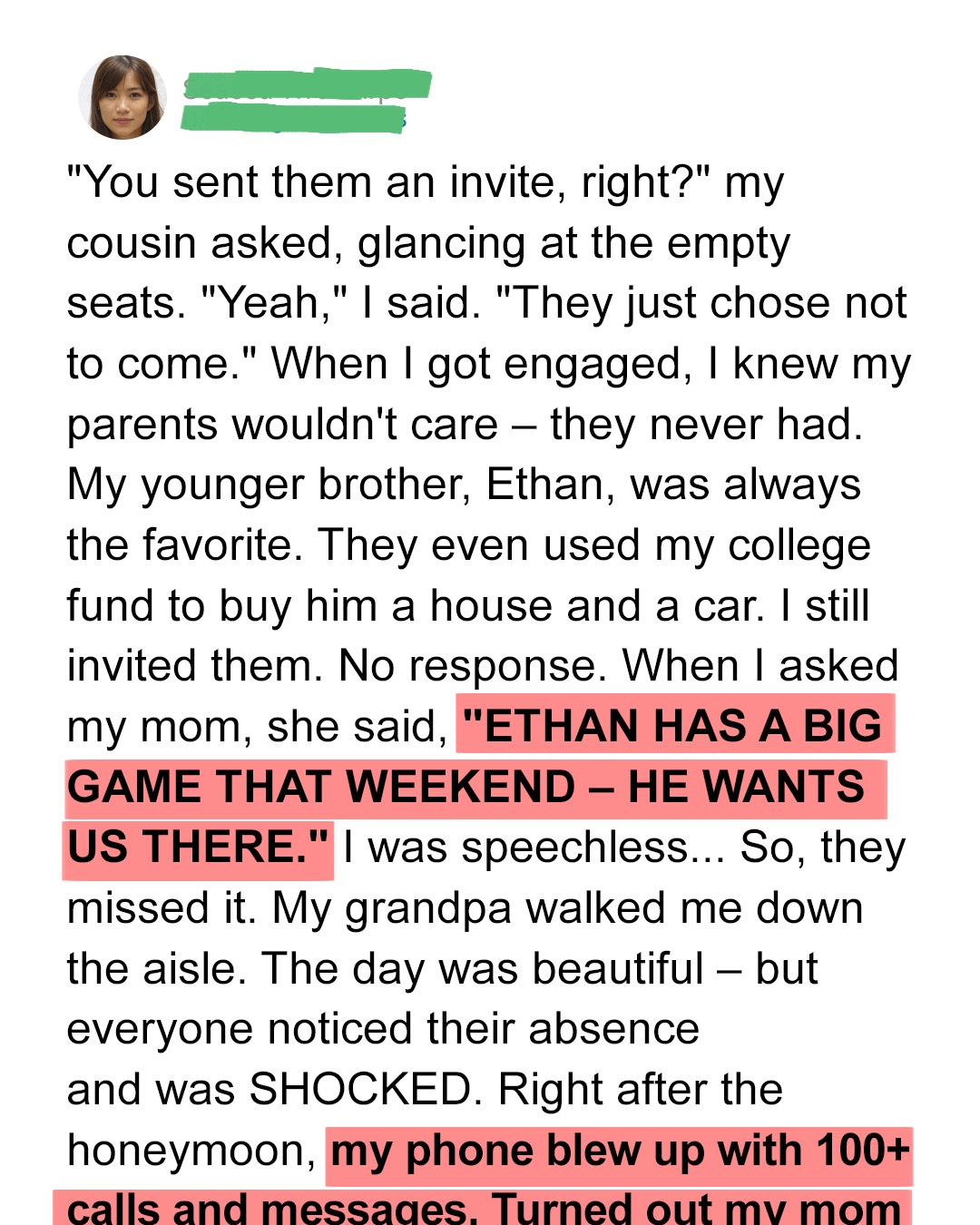 My Parents Skipped My Wedding for My Brother’s ‘Big Game’ – Now They Are Facing the Consequences