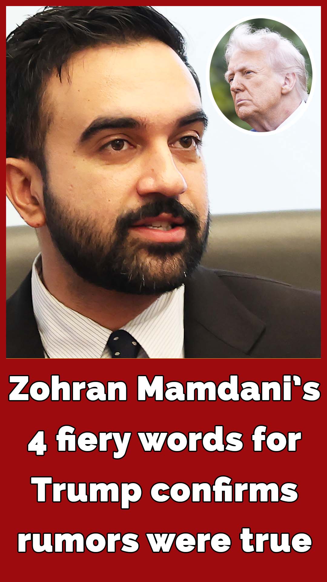 New York’s mayor-elect Zohran Mamdani drops 4 fiery words for Trump