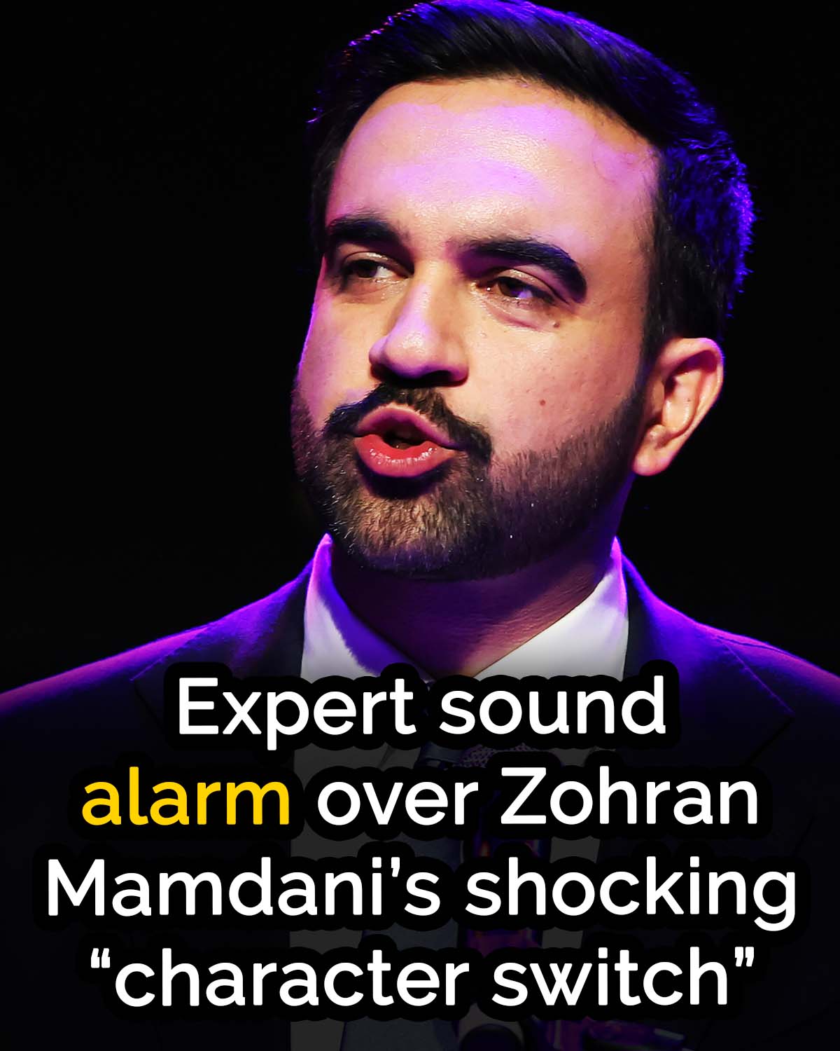 Expert sound alarm over Zohran Mamdani’s shocking “character switch”
