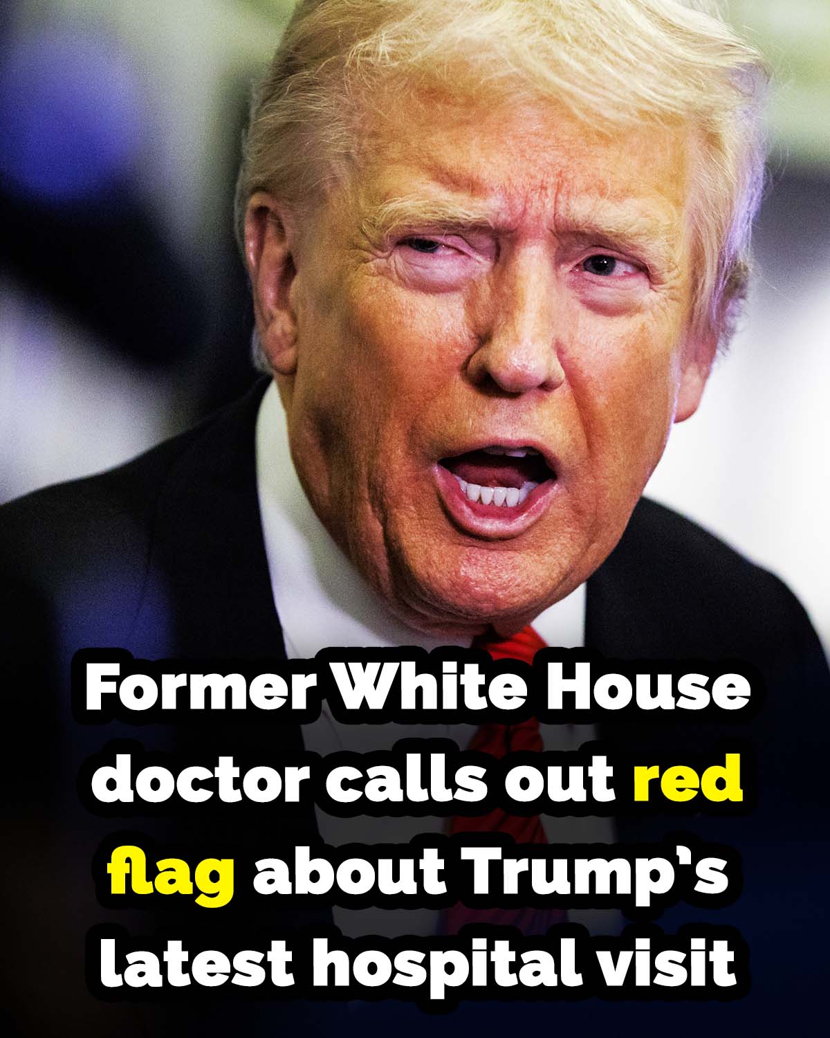 Former White House doctor makes shocking claim about Trump’s health