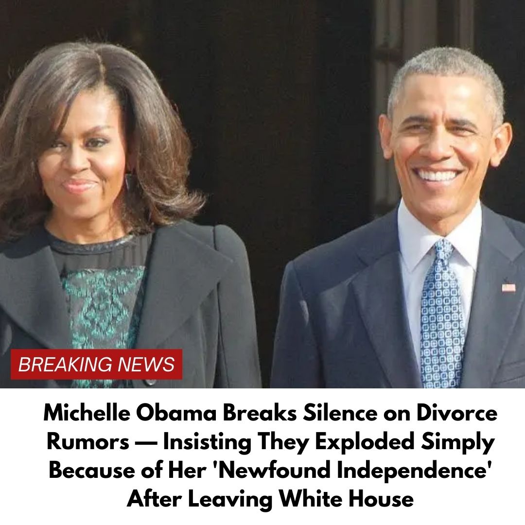 Michelle Obama Breaks Silence on Divorce Rumors — Insisting They Exploded Simply Because of Her ‘Newfound Independence’ After Leaving White House