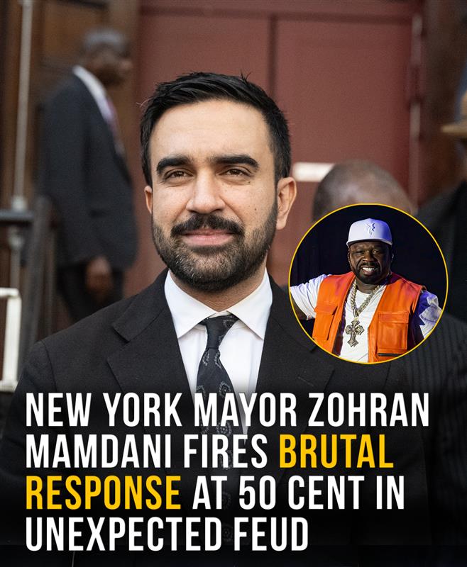 New York mayor Zohran Mamdani fires response at 50 Cent in unexpected feud