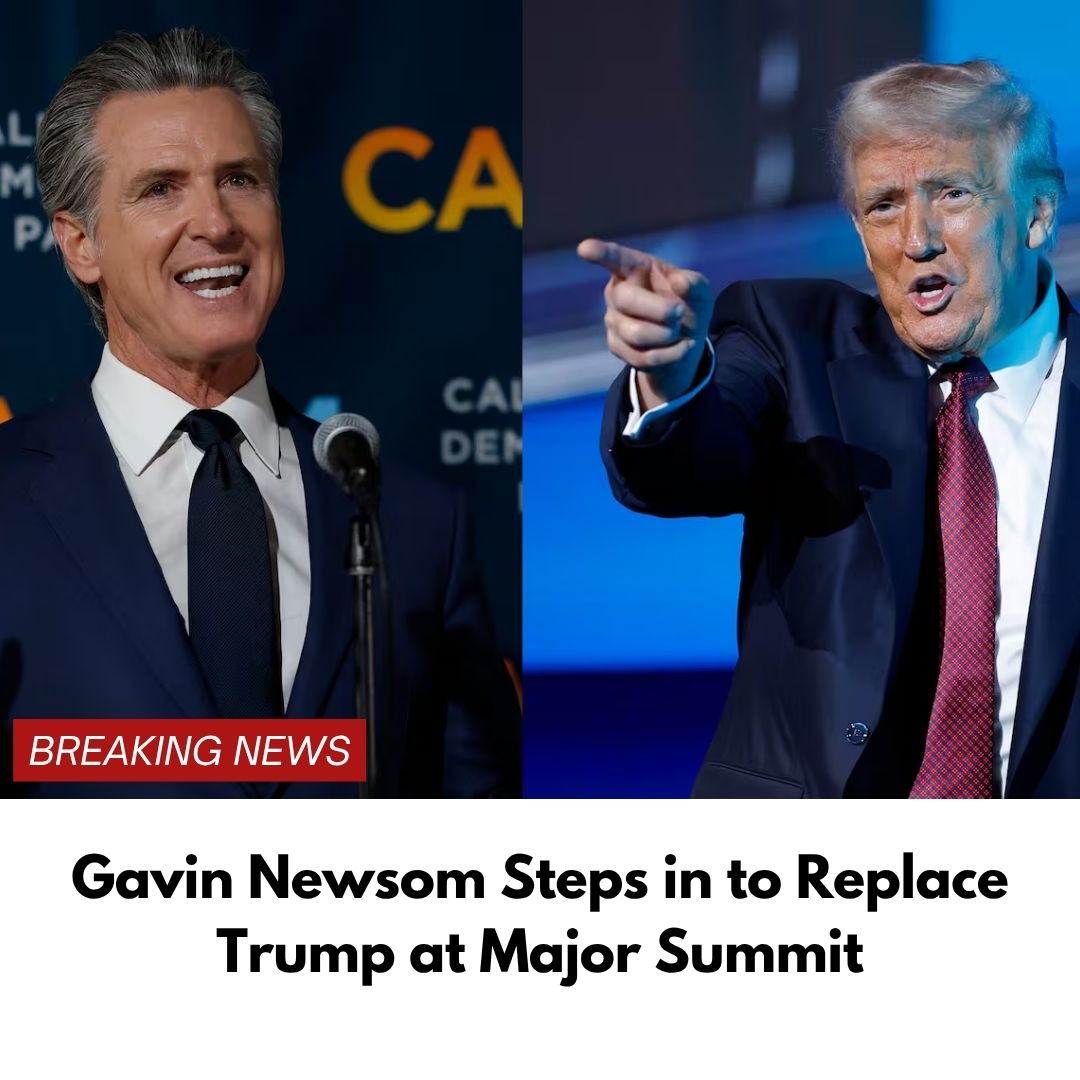 Gavin Newsom Steps in to Replace Trump at Major Summit