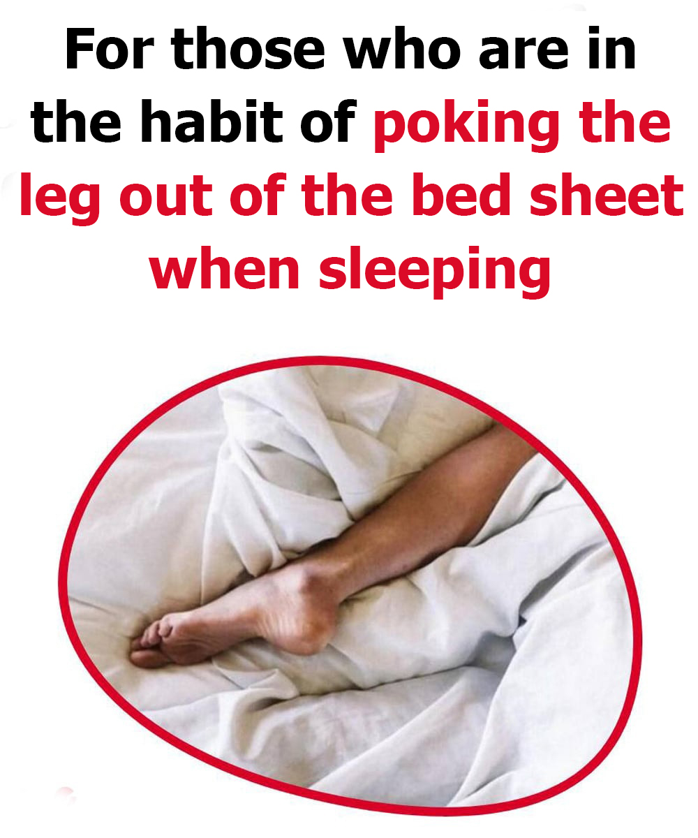 Why sleeping with one foot out might be the key to rest