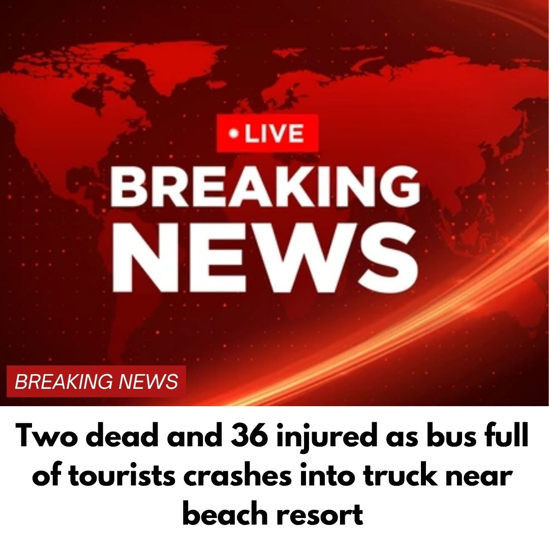 Two DEAD and 36 Injured After Bus Full of Tourists Crashes Into Truck Near Beach Resort