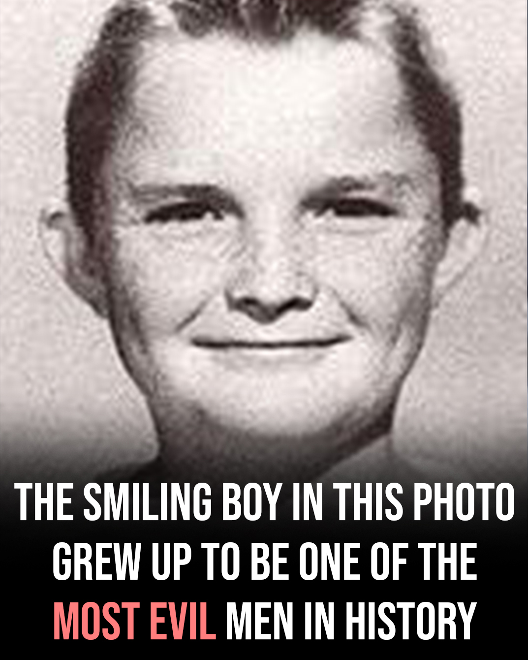 The little boy who grew up to be the Scorecard serial killer