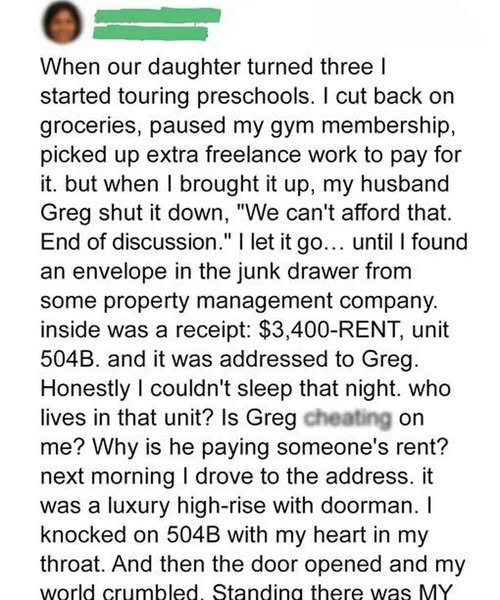 He Said We Had No Money for Preschool, But the Truth About Our Finances Sh0cked Me