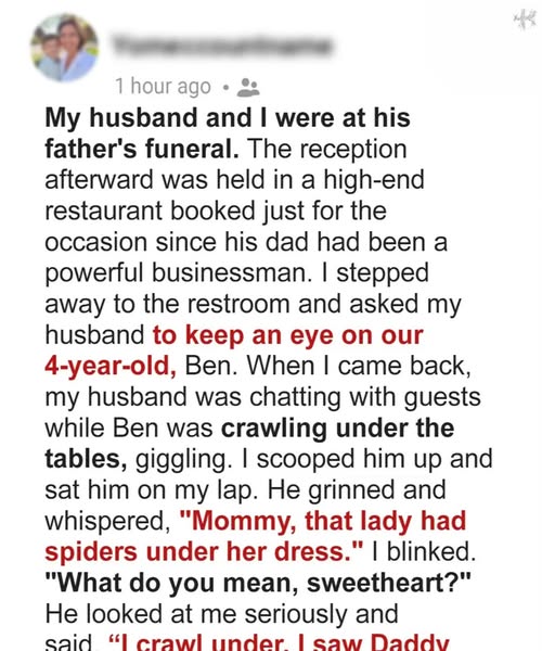 A Child’s Honesty, A Mother’s Awakening