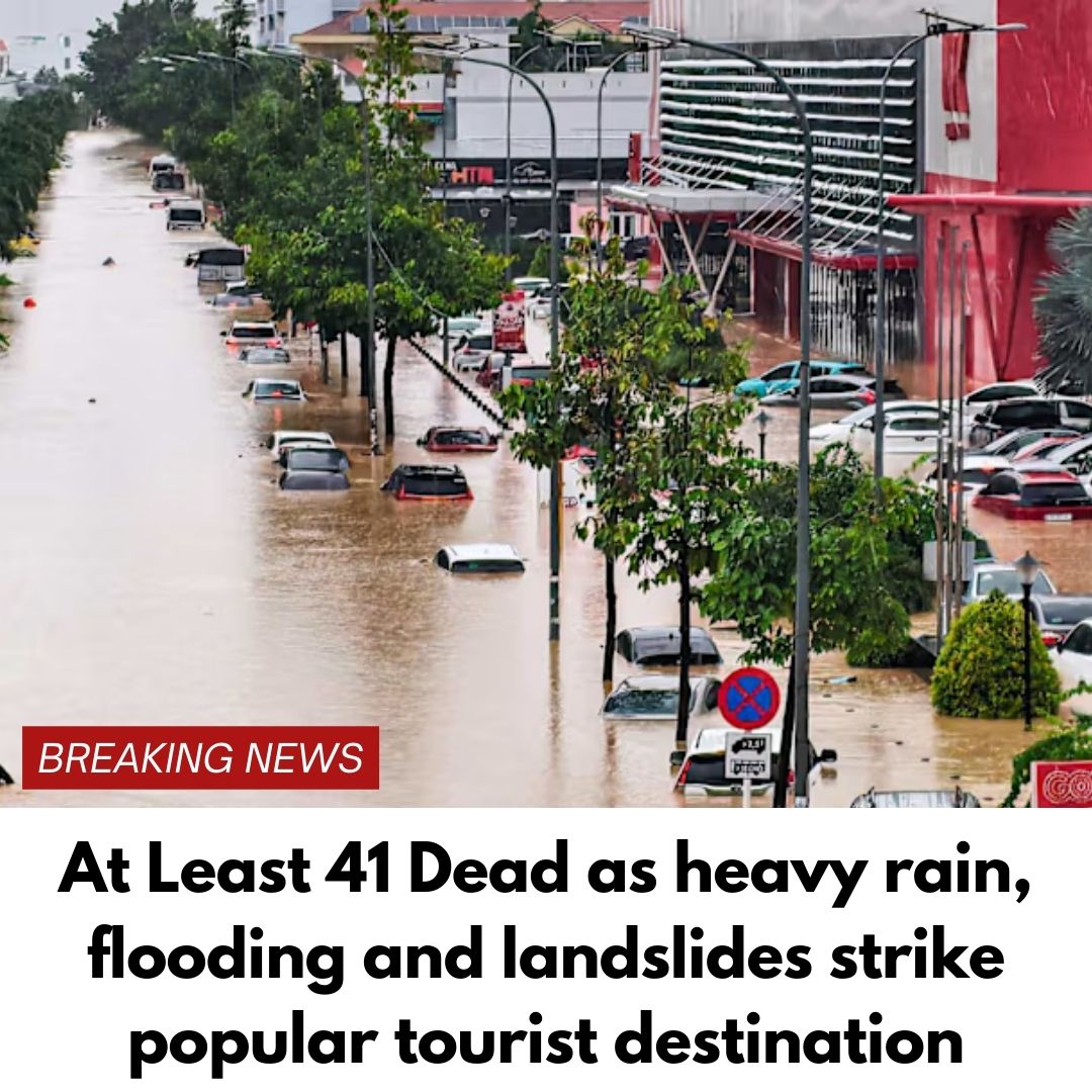 At least 41 dead as heavy rain, flooding and landslides strike
