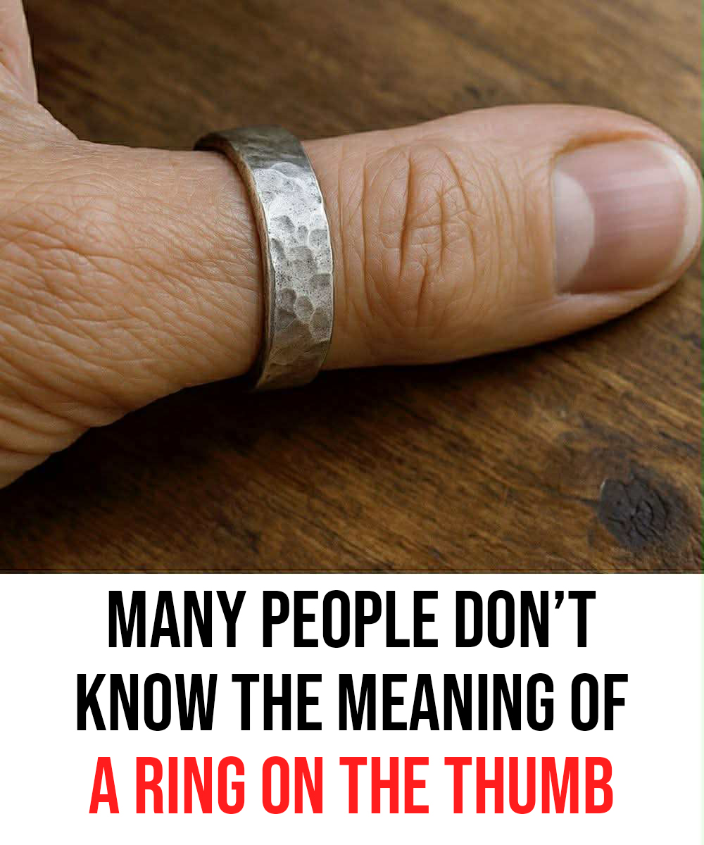 The hidden meaning behind thumb rings