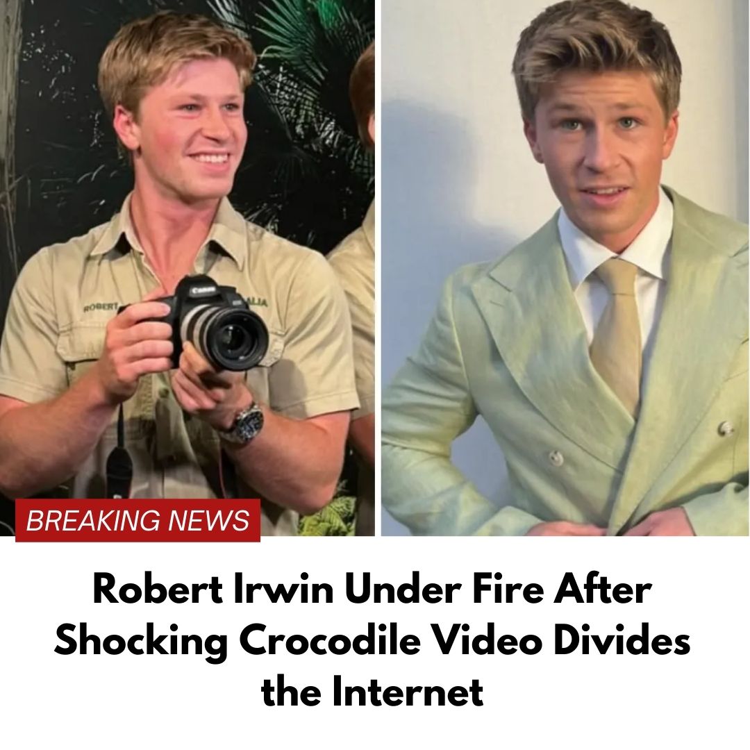 Robert Irwin Under Fire After Shocking Crocodile Video Divides the Internet
