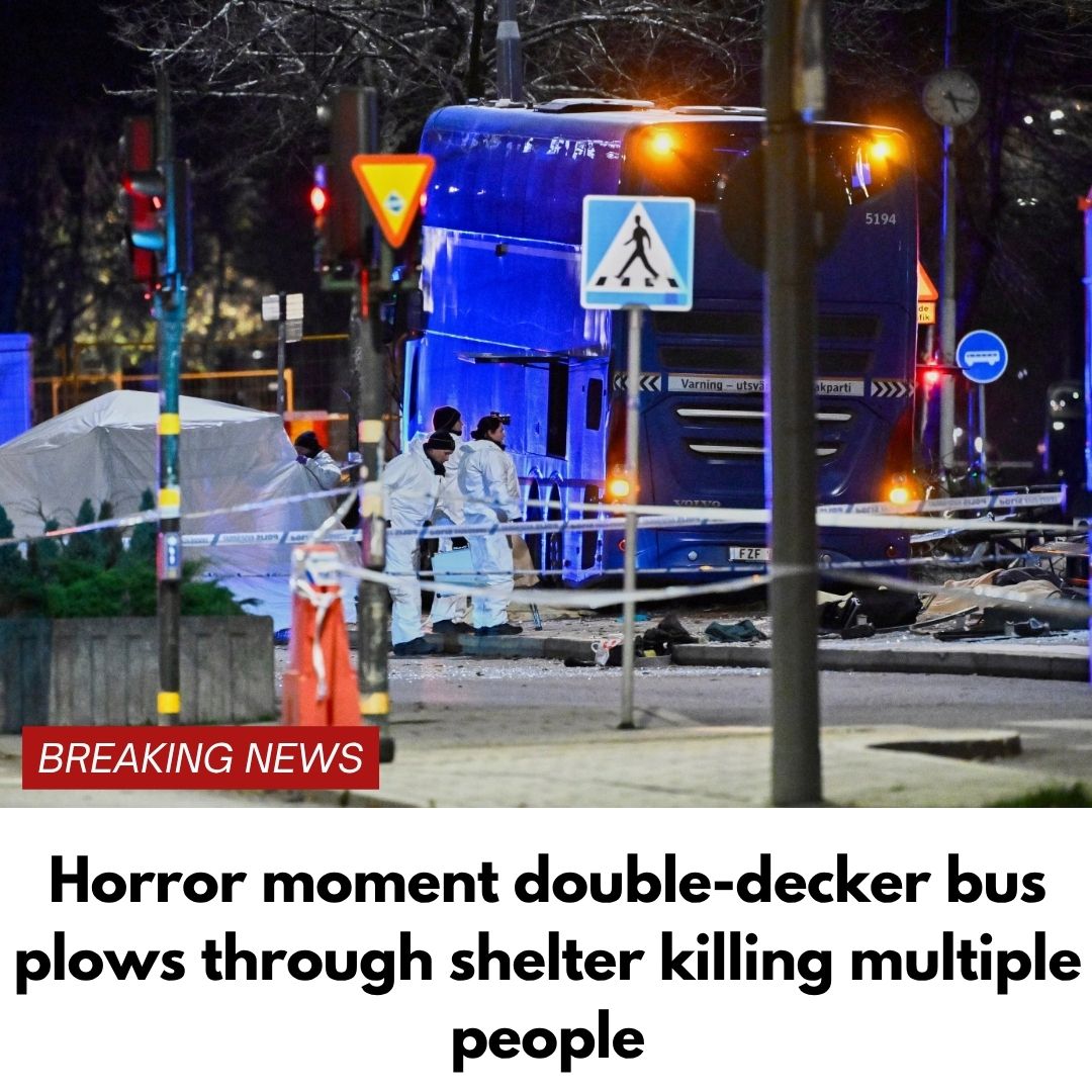 Horror moment double-decker bus plowed through shelter killing multiple people