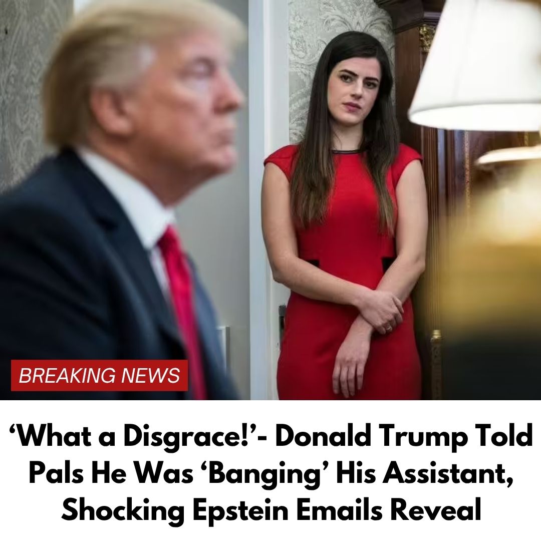 ‘What a Disgrace!’- Donald Trump Told Pals He Was ‘Banging’ His Assistant, Shocking Epstein Emails Reveal