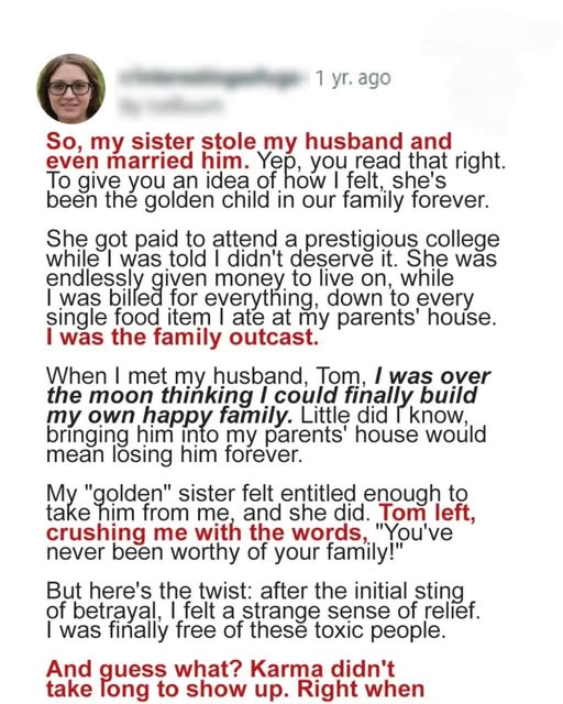 My Sister Took My Husband—But Life Gave Me Something Better