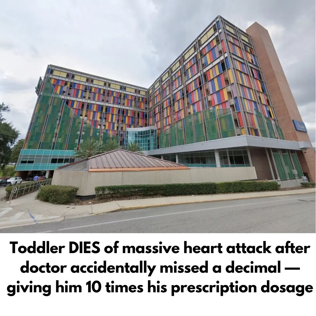 Toddler DIES of massive heart attack after doctor accidentally missed a decimal — giving him 10 times his prescription dosage