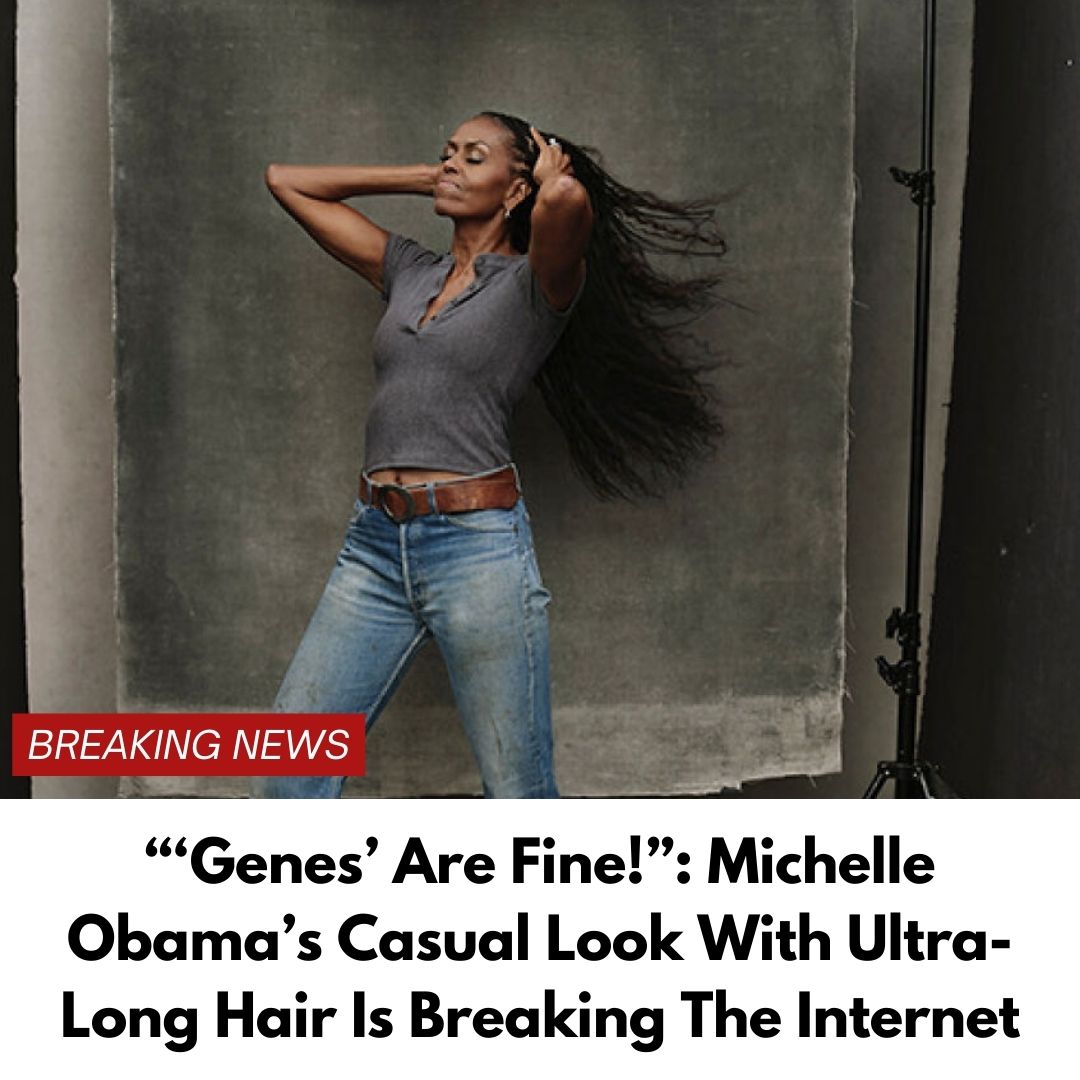 “‘Genes’ Are Fine!”: Michelle Obama’s Casual Look With Ultra-Long Hair Is Breaking The Internet