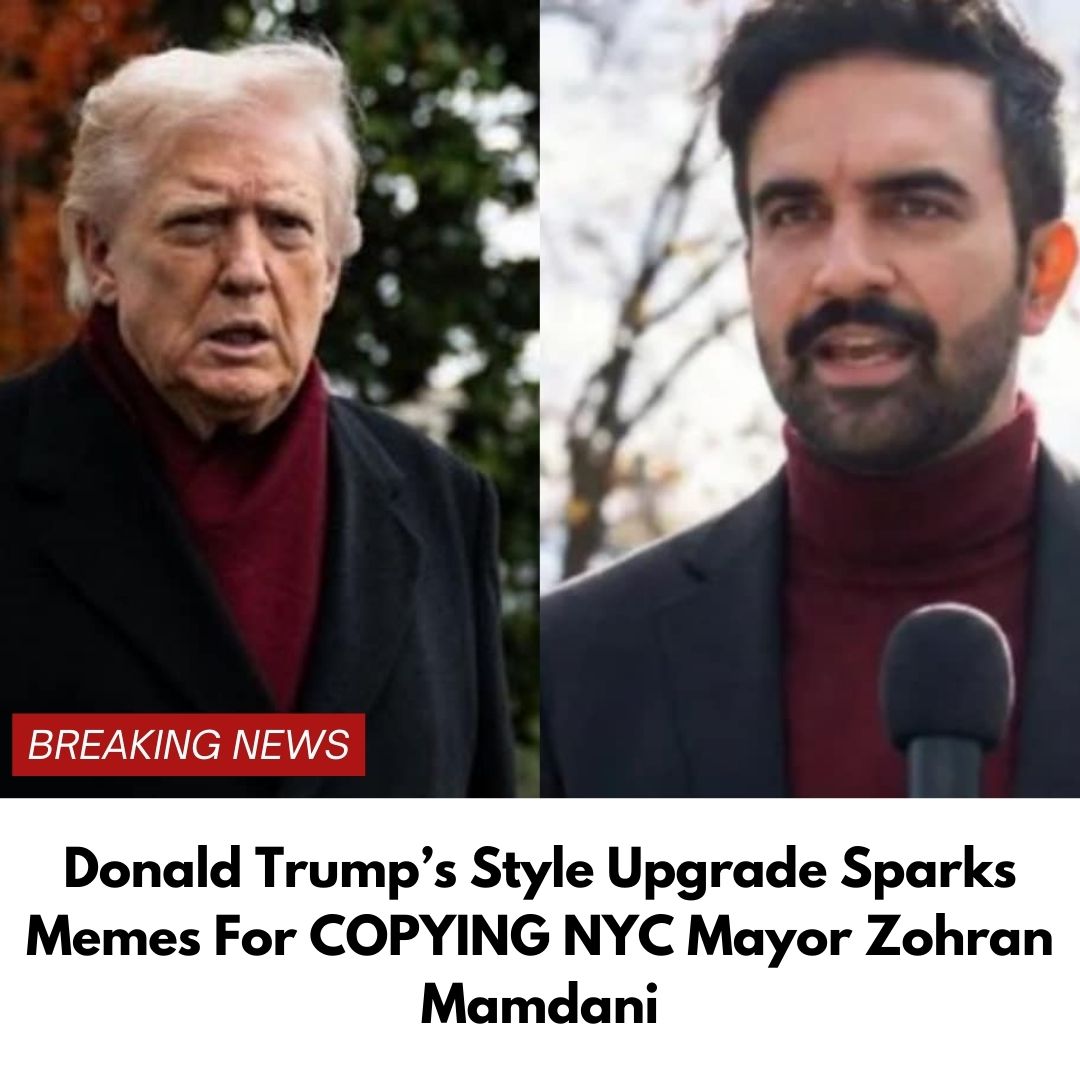 Donald Trump’s Style Upgrade Sparks Memes For COPYING NYC Mayor Zohran Mamdani