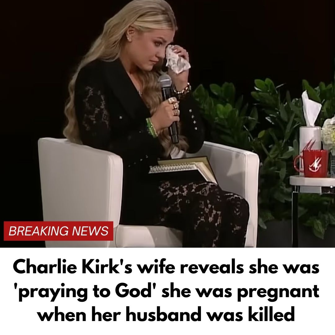 Charlie Kirk’s wife reveals she was ‘praying to God’ she was pregnant when her husband was killed