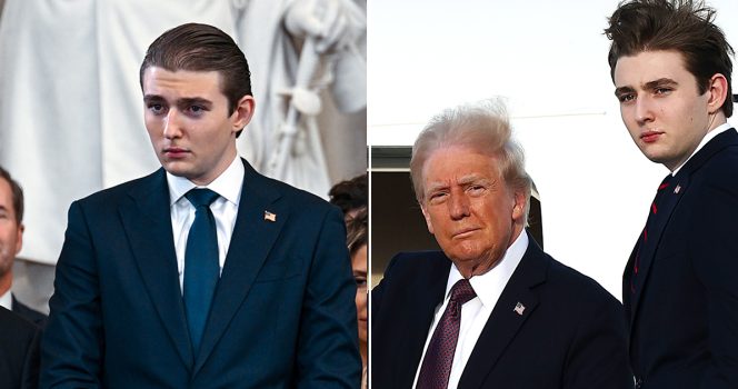 Donald Trump gives answer to whether son Barron could become president of the US