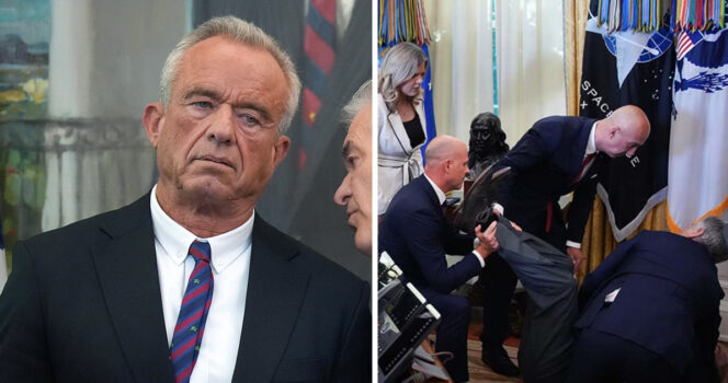 RFK Jr. ‘ran away’ from fainting man in the Oval Office – insider explains where he went