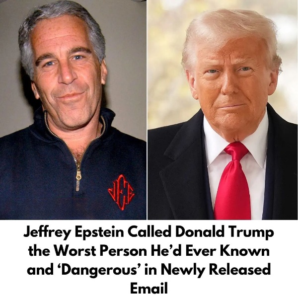 Jeffrey Epstein Called Donald Trump the Worst Person He’d Ever Known and ‘Dangerous’ in Newly Released Email