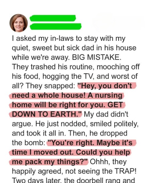 They Told My Dad He Belonged in a Nursing Home — His Calm Reply Left Everyone Speechless