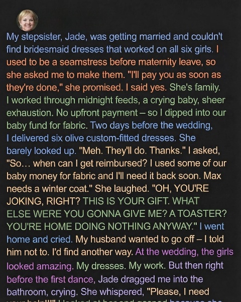 How a Bridesmaid Dress Favor Turned into an Unexpected Family Disagreement