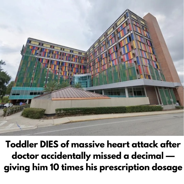 Toddler DIES of massive heart attack after doctor accidentally missed a decimal — giving him 10 times his prescription dosage