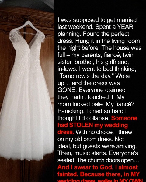 My Wedding Dress Disappeared Hours Before the Ceremony – What Followed Still Haunts Me