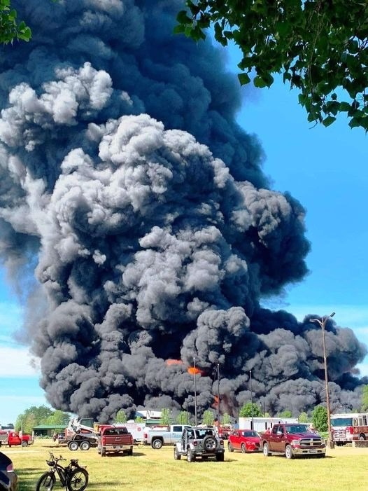 BREAKING NEWS Just hours ago, a tremendous fire broke out!