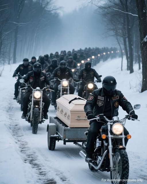 37 Bikers Rode 1,200 Miles Through a Blizzard to Bring a Fallen Soldier Home — After the Military Said His Body Would Arrive “When Weather Permits”