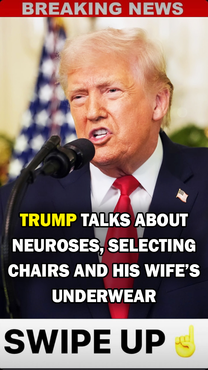 Trump talks about neuroses, selecting chairs and his wife’s underwear drawer in latest affordability speech