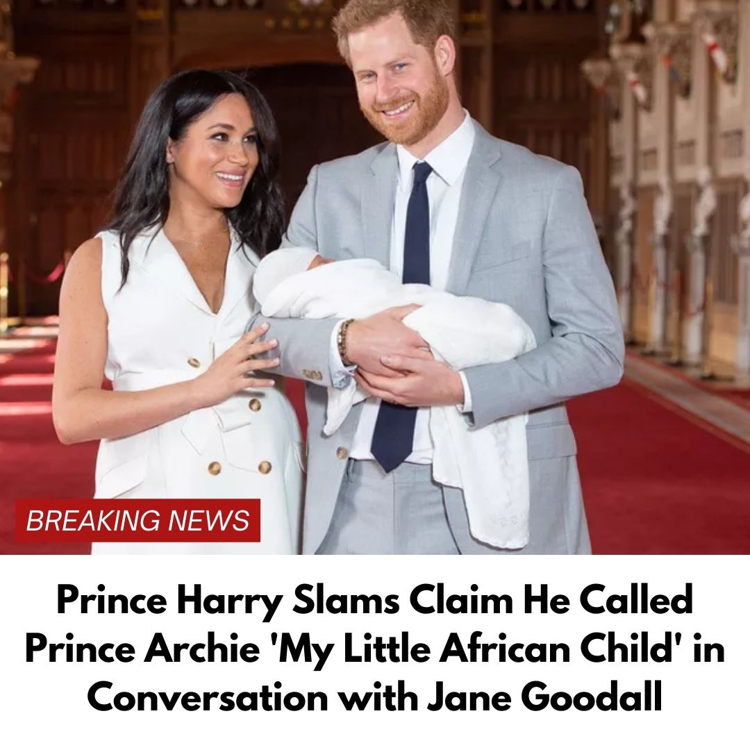 Prince Harry Slams Claim He Called Prince Archie ‘My Little African Child’ in Conversation with Jane Goodall
