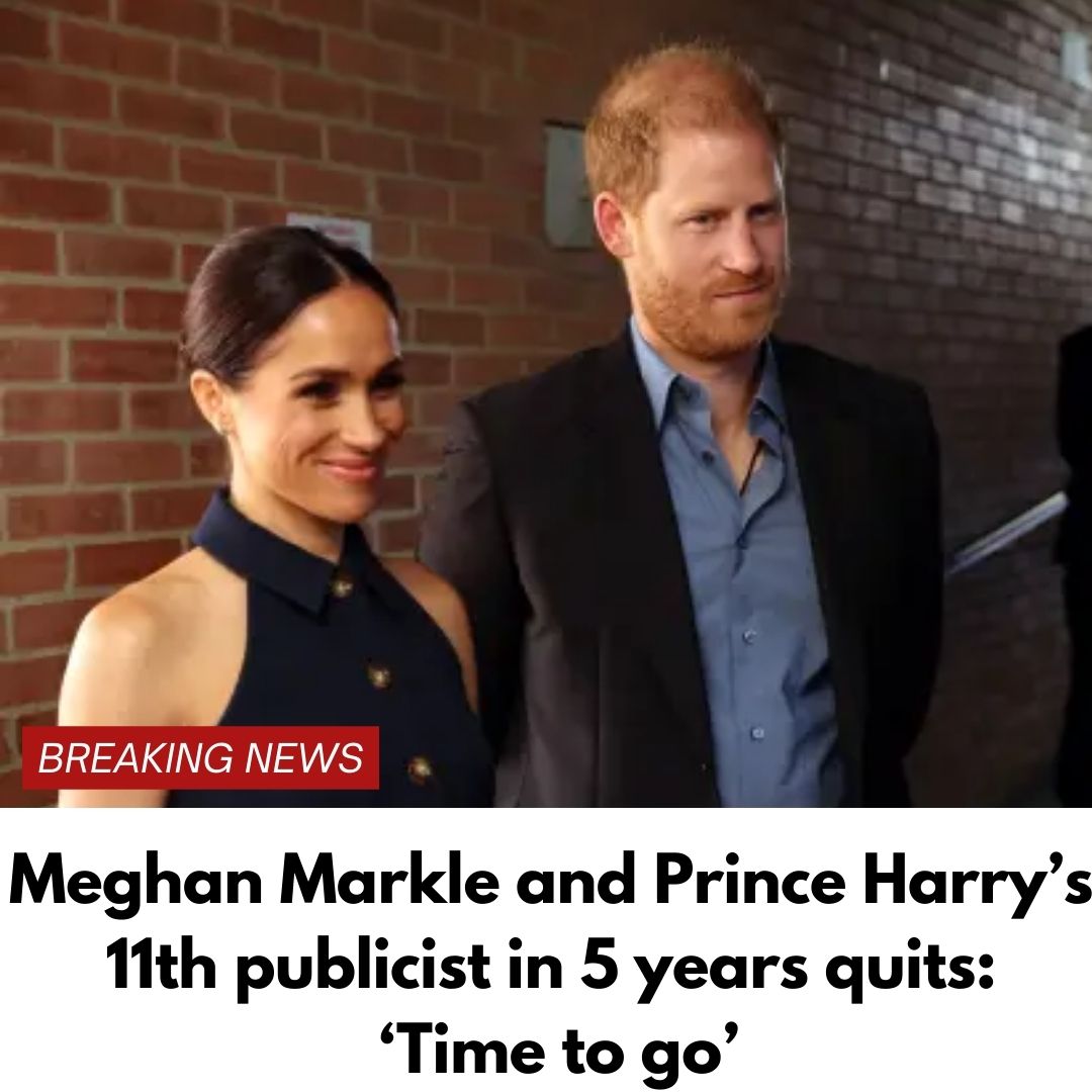 Meghan Markle and Prince Harry’s 11th publicist in 5 years quits: ‘Time to go’