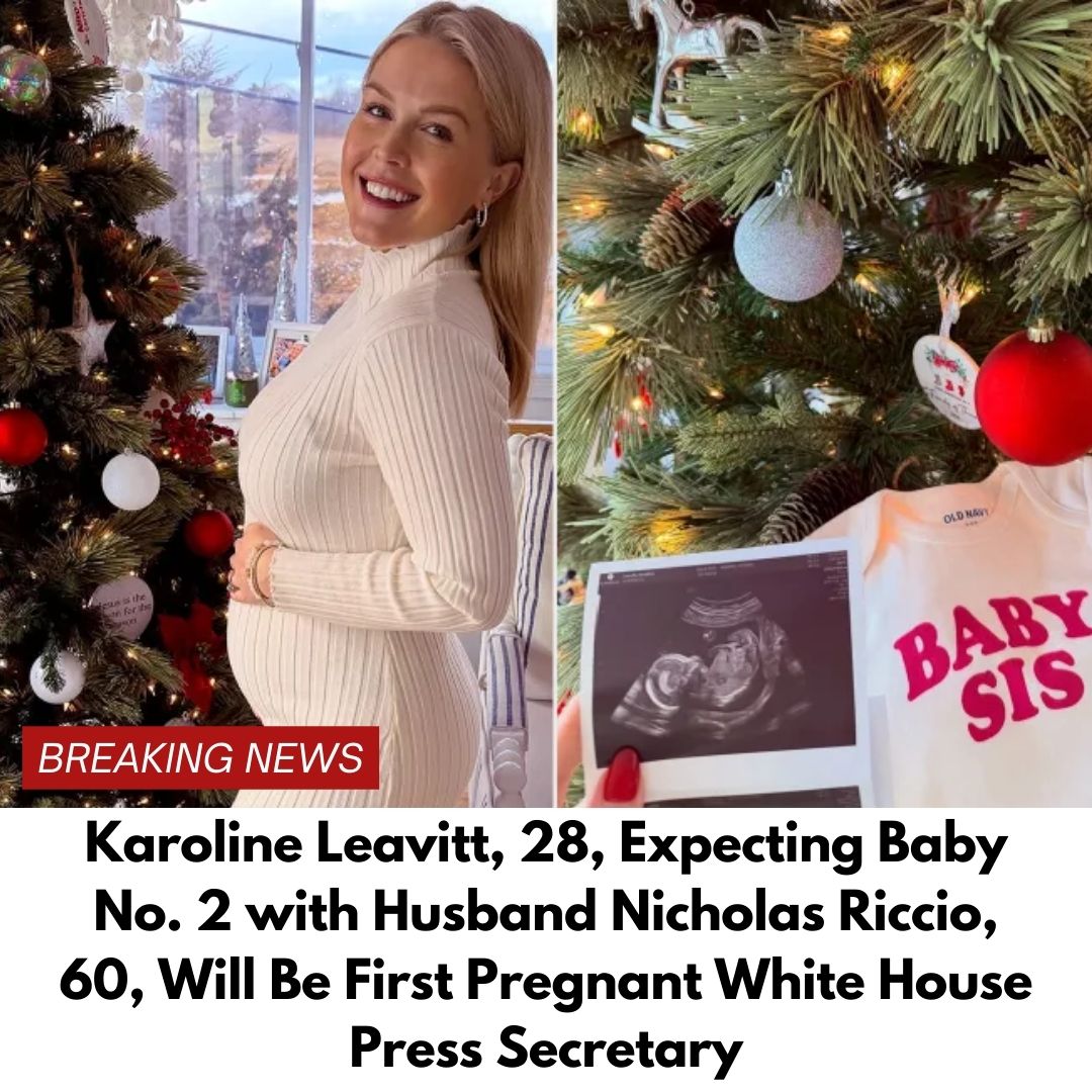 Karoline Leavitt, 28, Expecting Baby No. 2 with Husband Nicholas Riccio, 60, Will Be First Pregnant White House Press Secretary