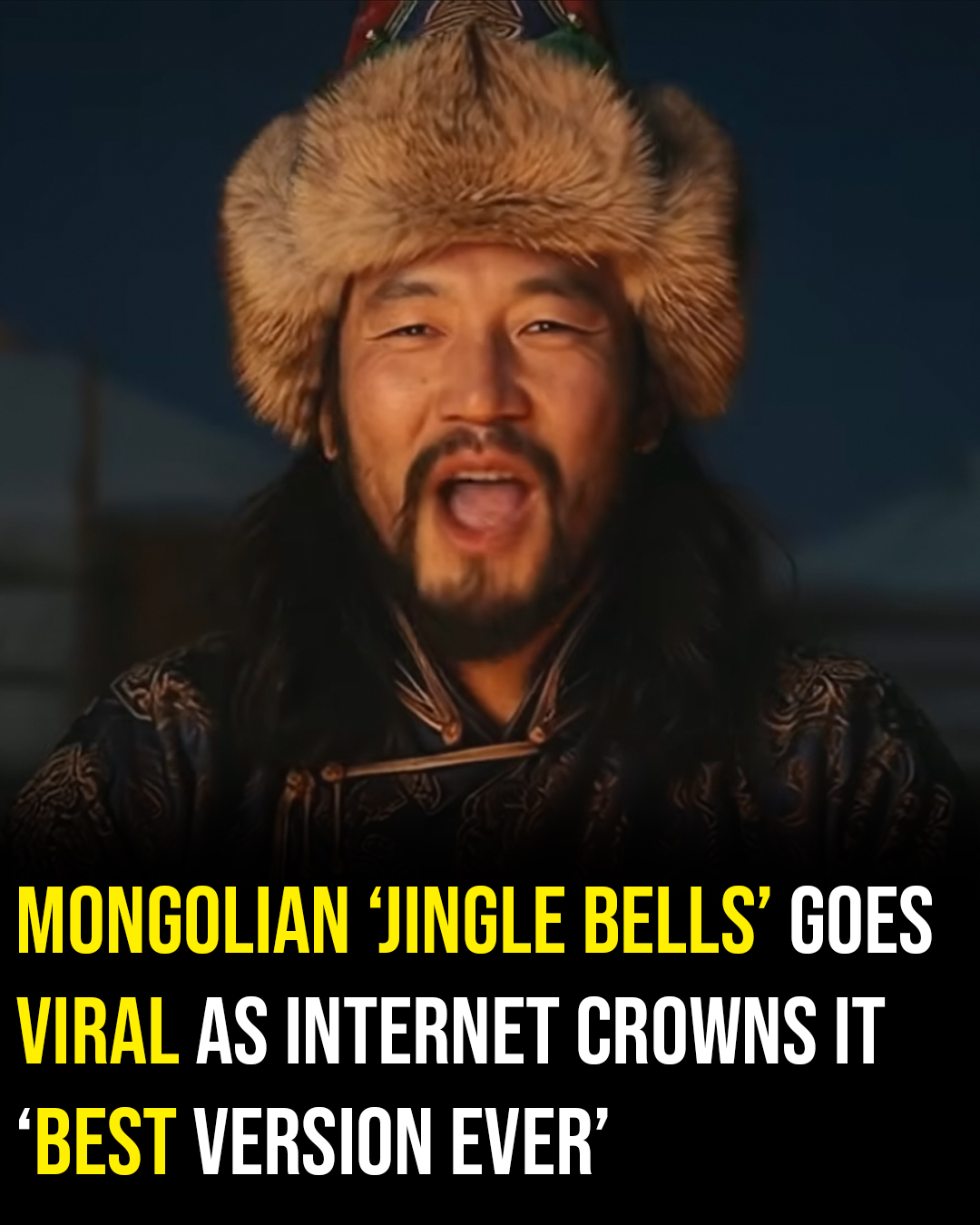 Mongolian version of ‘Jingle Bells’ goes viral